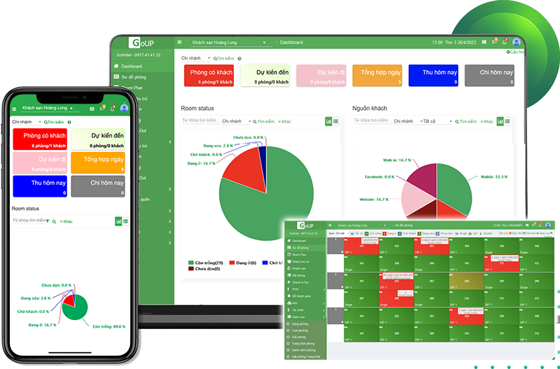 Phần mềm quản lý khách sạn toàn diện - Chỉ từ 199k/tháng